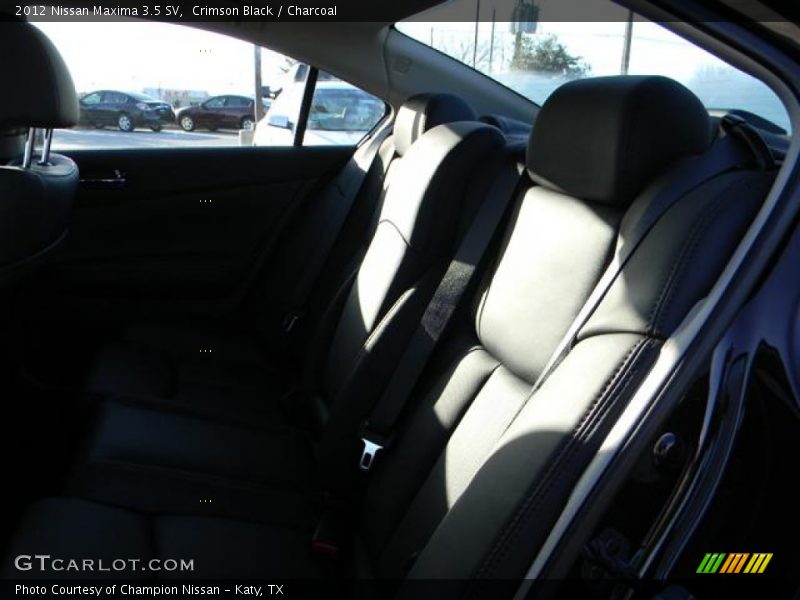 Crimson Black / Charcoal 2012 Nissan Maxima 3.5 SV