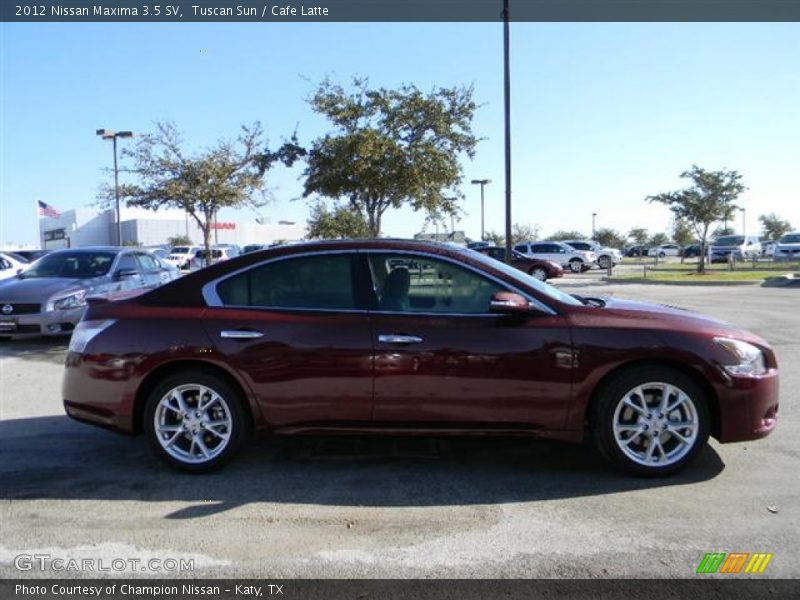Tuscan Sun / Cafe Latte 2012 Nissan Maxima 3.5 SV