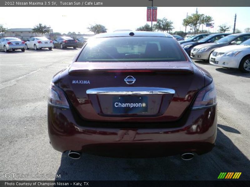 Tuscan Sun / Cafe Latte 2012 Nissan Maxima 3.5 SV