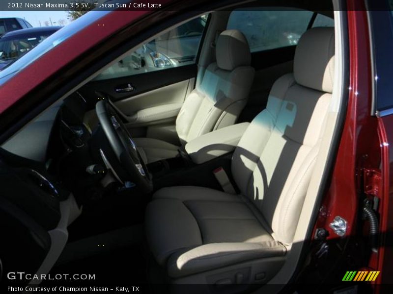 Tuscan Sun / Cafe Latte 2012 Nissan Maxima 3.5 SV