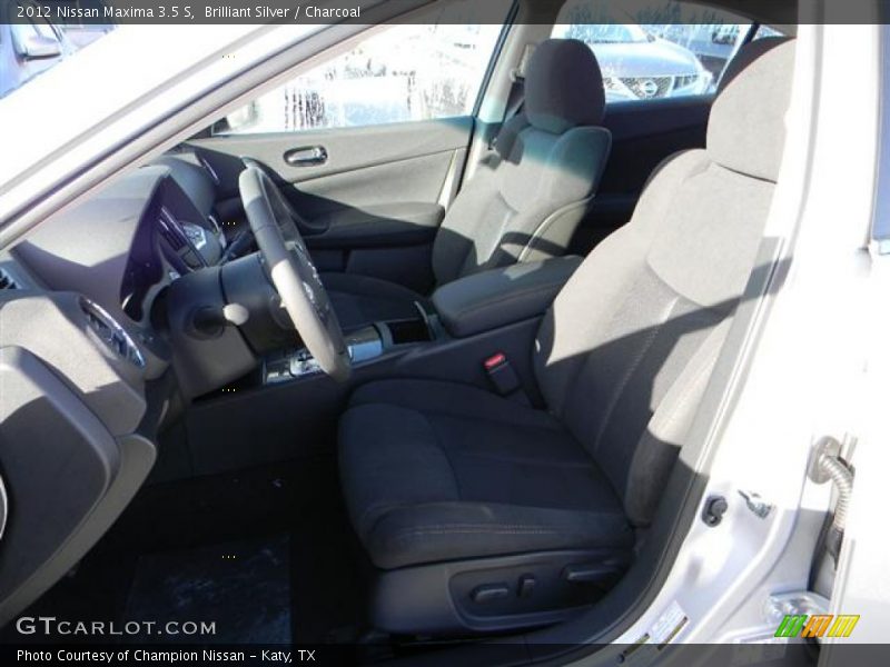 Brilliant Silver / Charcoal 2012 Nissan Maxima 3.5 S
