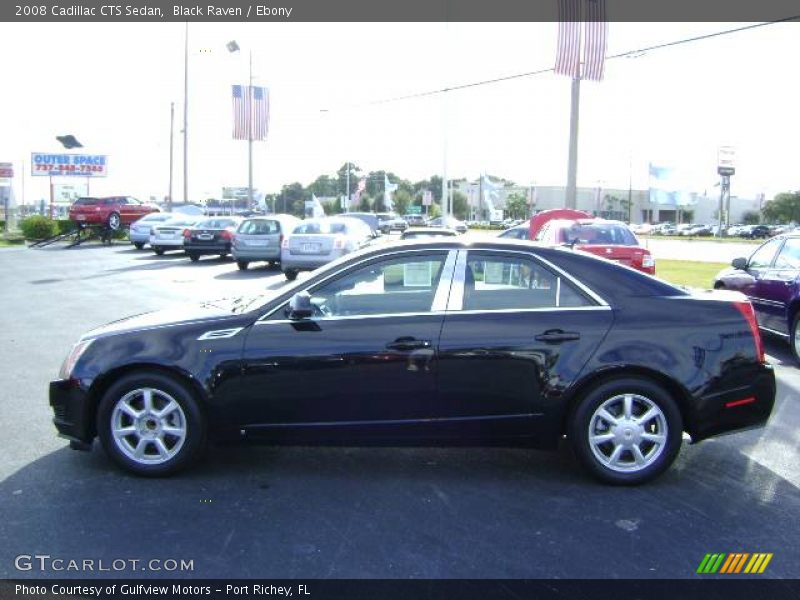 Black Raven / Ebony 2008 Cadillac CTS Sedan