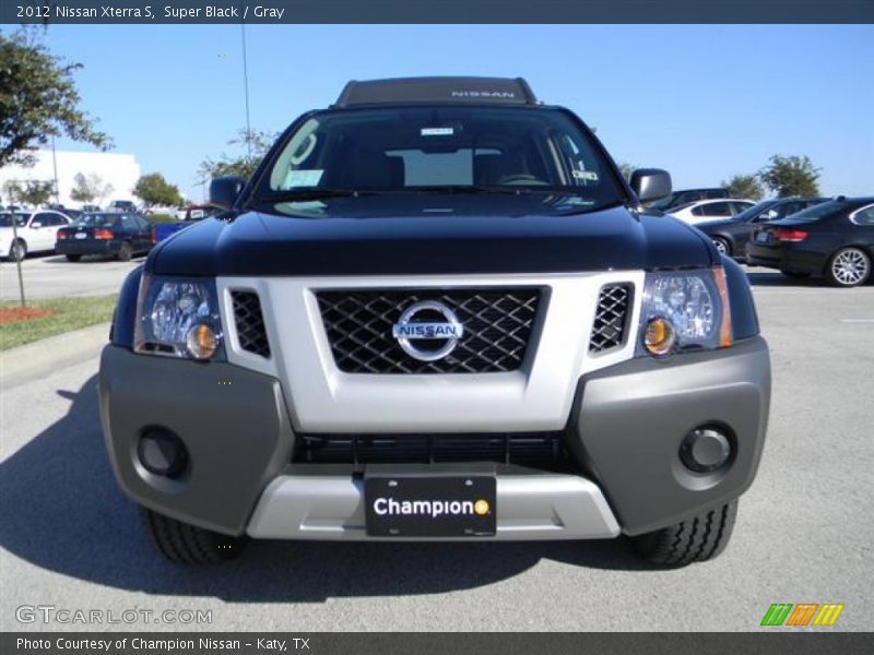 Super Black / Gray 2012 Nissan Xterra S