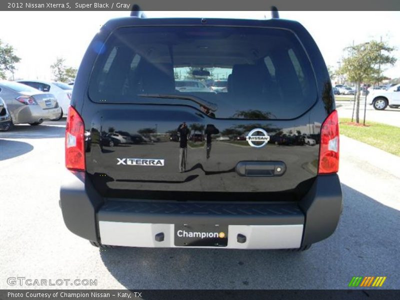Super Black / Gray 2012 Nissan Xterra S