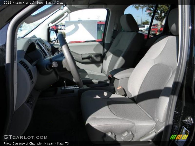 Super Black / Gray 2012 Nissan Xterra S