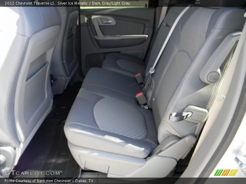 Silver Ice Metallic / Dark Gray/Light Gray 2012 Chevrolet Traverse LS