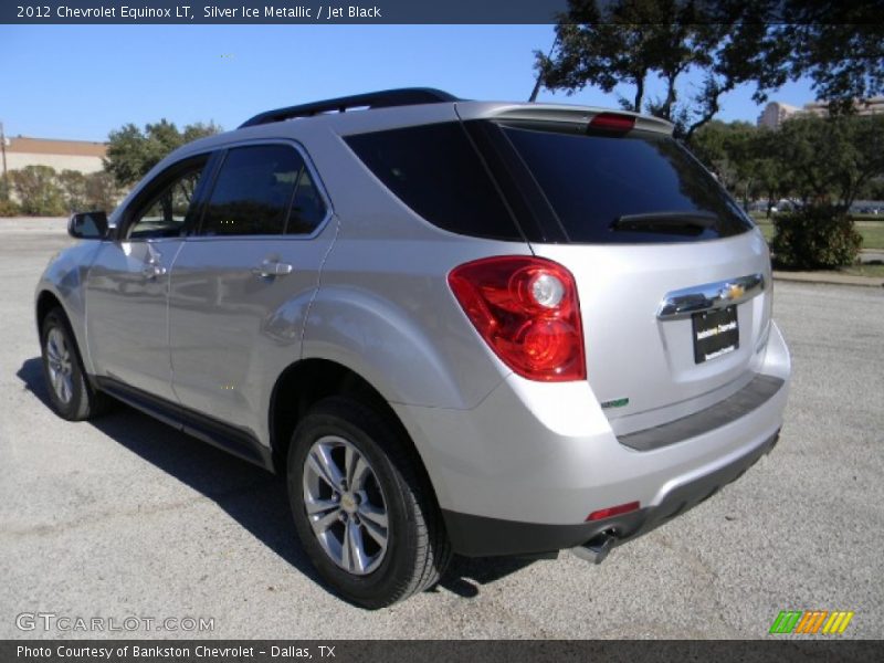 Silver Ice Metallic / Jet Black 2012 Chevrolet Equinox LT