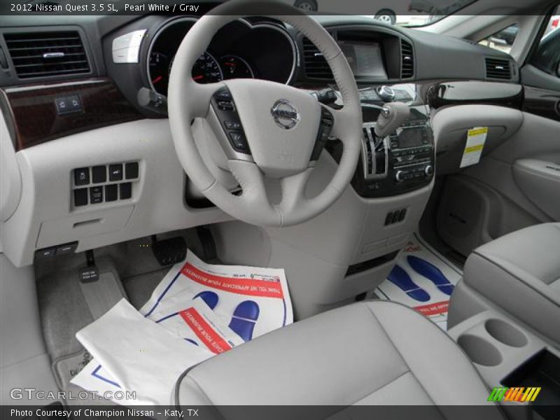  2012 Quest 3.5 SL Gray Interior