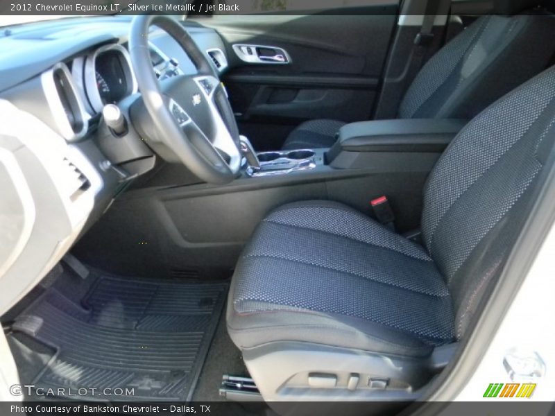 Silver Ice Metallic / Jet Black 2012 Chevrolet Equinox LT