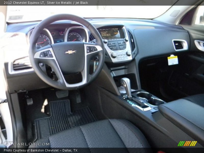 Silver Ice Metallic / Jet Black 2012 Chevrolet Equinox LT