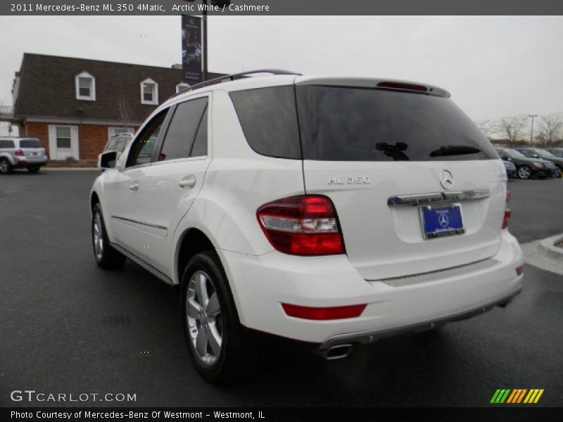 Arctic White / Cashmere 2011 Mercedes-Benz ML 350 4Matic