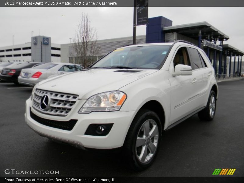 Arctic White / Cashmere 2011 Mercedes-Benz ML 350 4Matic