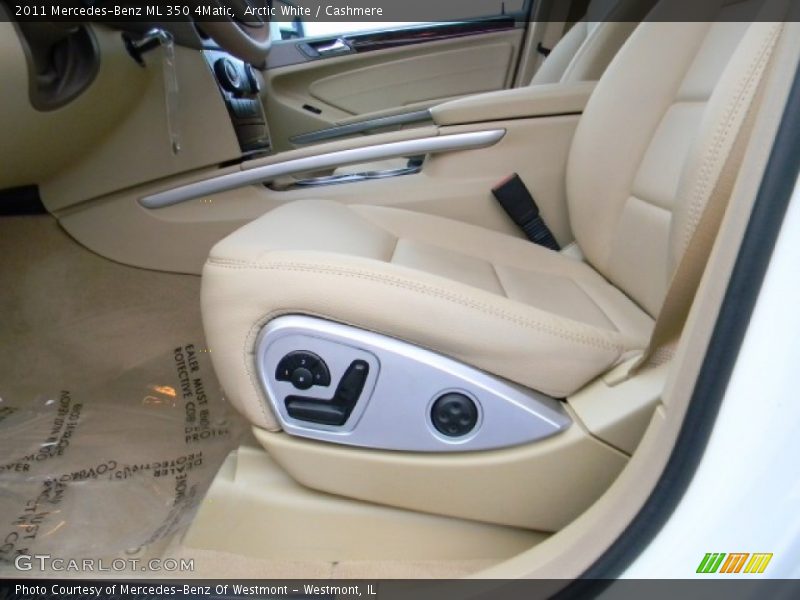 Arctic White / Cashmere 2011 Mercedes-Benz ML 350 4Matic