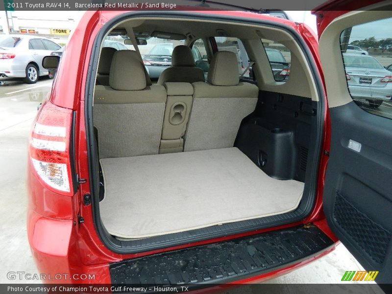 Barcelona Red Metallic / Sand Beige 2011 Toyota RAV4 I4