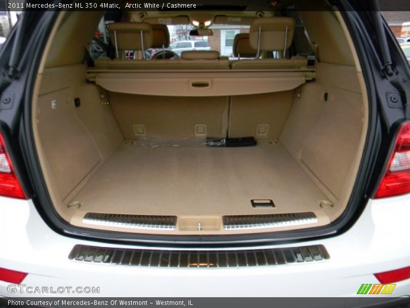 Arctic White / Cashmere 2011 Mercedes-Benz ML 350 4Matic
