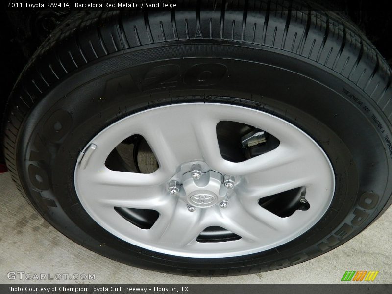 Barcelona Red Metallic / Sand Beige 2011 Toyota RAV4 I4