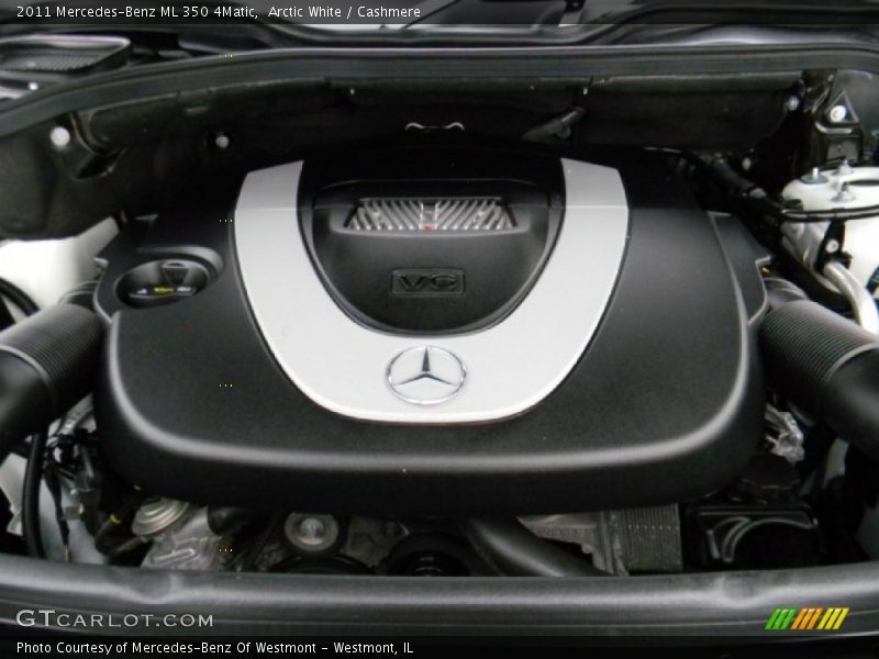 Arctic White / Cashmere 2011 Mercedes-Benz ML 350 4Matic