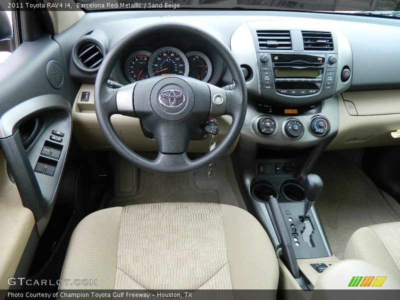 Barcelona Red Metallic / Sand Beige 2011 Toyota RAV4 I4