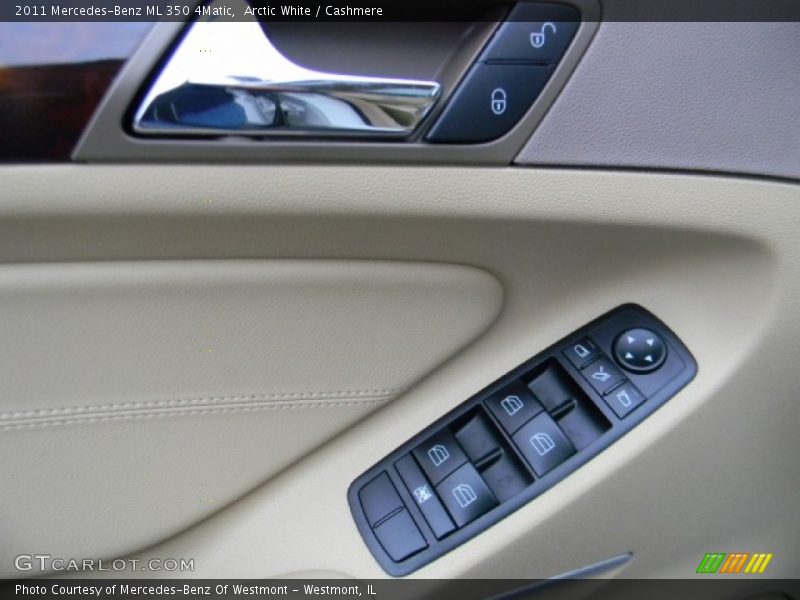 Arctic White / Cashmere 2011 Mercedes-Benz ML 350 4Matic