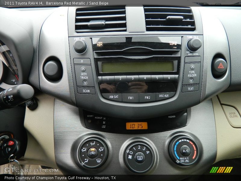 Barcelona Red Metallic / Sand Beige 2011 Toyota RAV4 I4