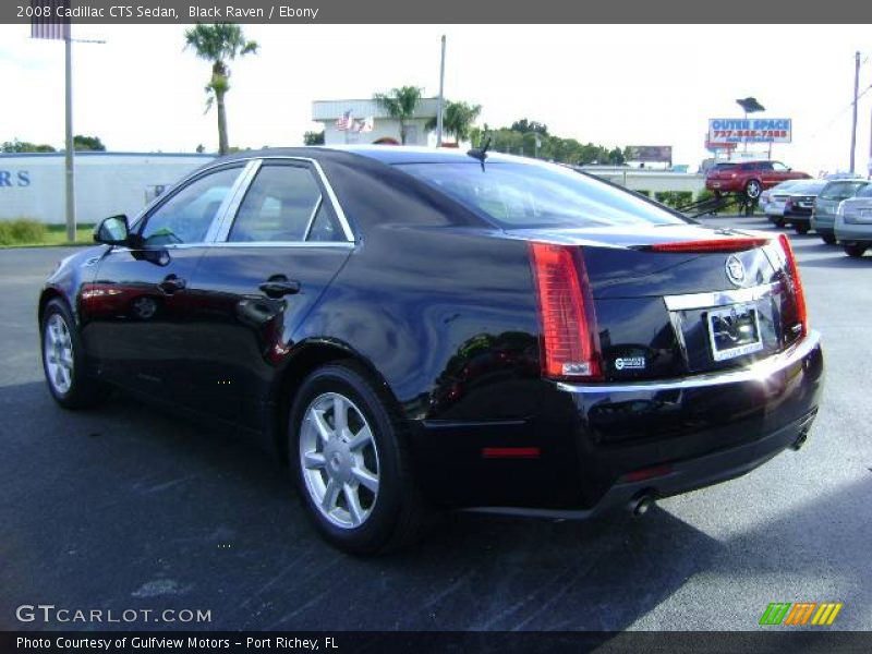 Black Raven / Ebony 2008 Cadillac CTS Sedan