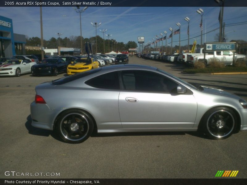 Satin Silver Metallic / Ebony 2005 Acura RSX Sports Coupe