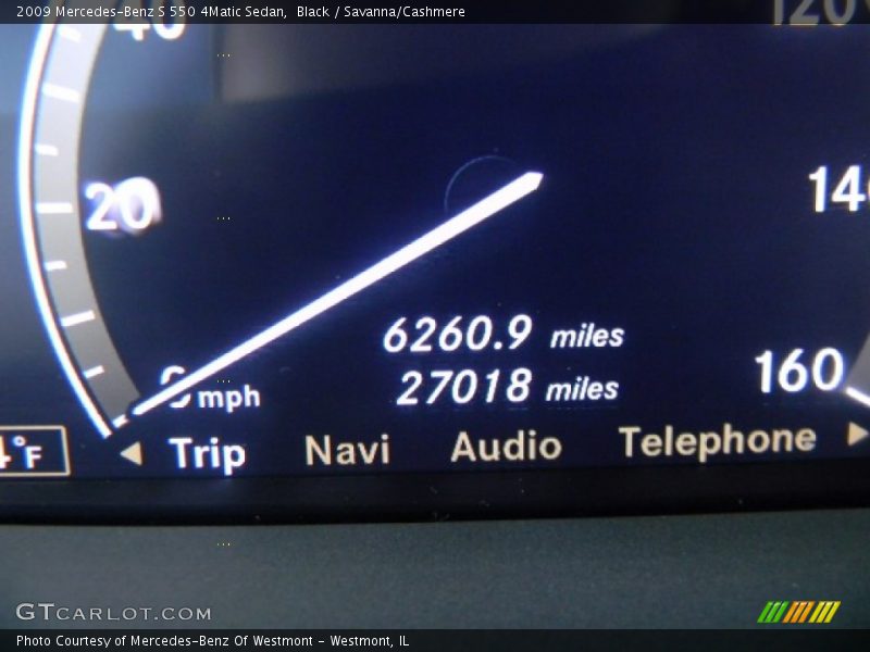 Black / Savanna/Cashmere 2009 Mercedes-Benz S 550 4Matic Sedan