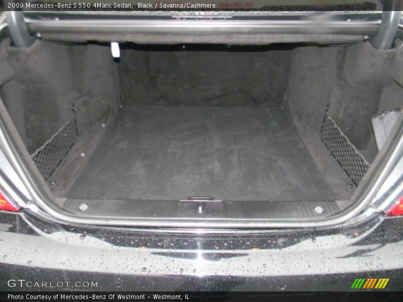 Black / Savanna/Cashmere 2009 Mercedes-Benz S 550 4Matic Sedan