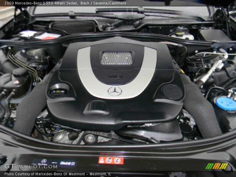 Black / Savanna/Cashmere 2009 Mercedes-Benz S 550 4Matic Sedan