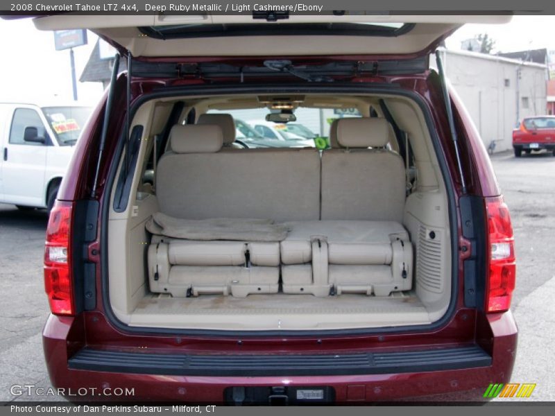 Deep Ruby Metallic / Light Cashmere/Ebony 2008 Chevrolet Tahoe LTZ 4x4