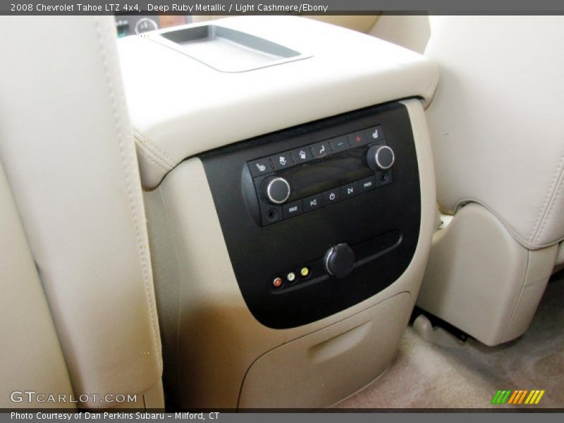 Deep Ruby Metallic / Light Cashmere/Ebony 2008 Chevrolet Tahoe LTZ 4x4