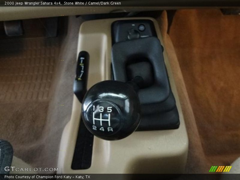  2000 Wrangler Sahara 4x4 5 Speed Manual Shifter