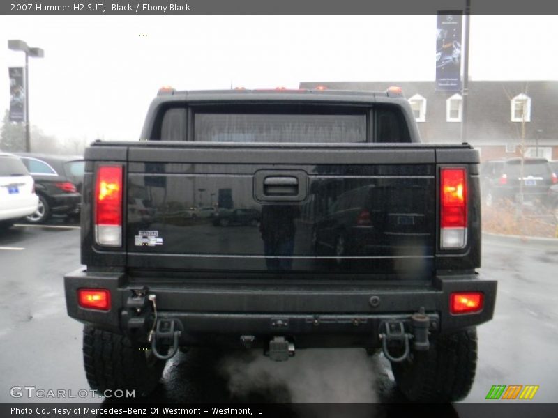 Black / Ebony Black 2007 Hummer H2 SUT