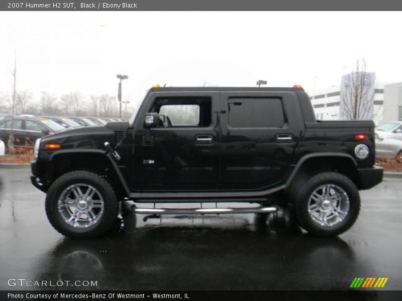 Black / Ebony Black 2007 Hummer H2 SUT