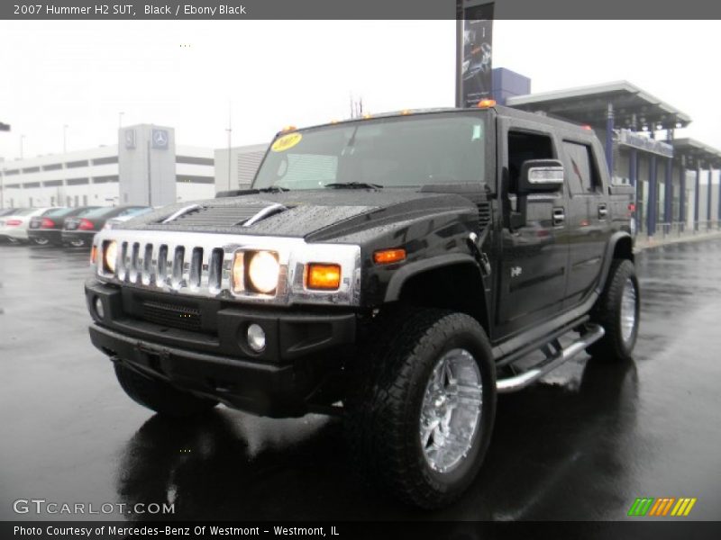 Black / Ebony Black 2007 Hummer H2 SUT