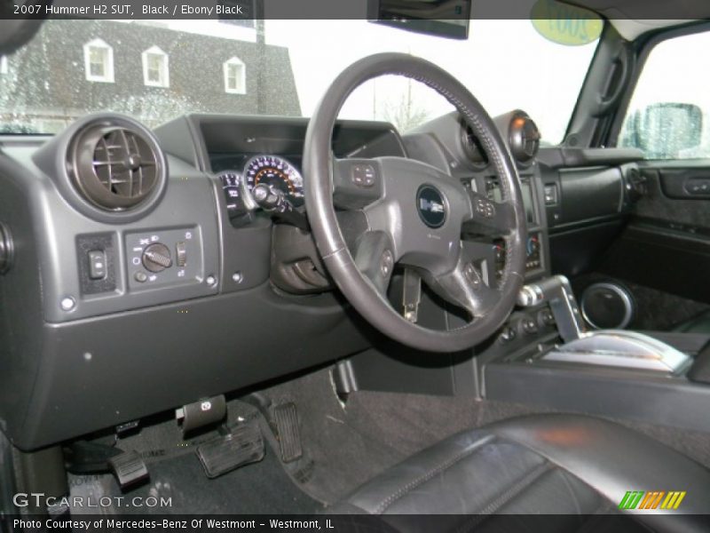 Black / Ebony Black 2007 Hummer H2 SUT