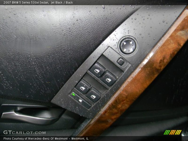 Jet Black / Black 2007 BMW 5 Series 530xi Sedan