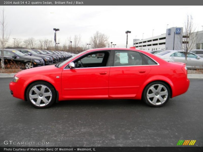  2004 S4 4.2 quattro Sedan Brilliant Red
