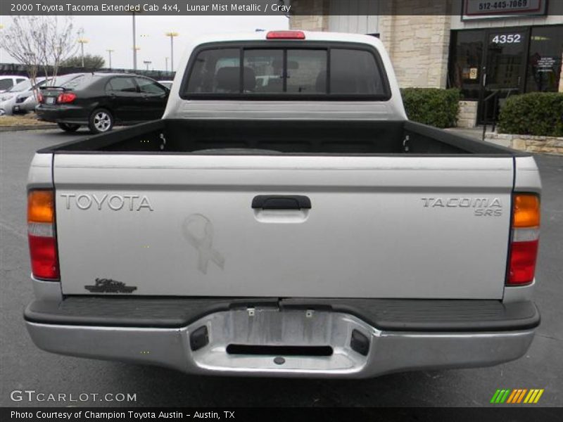 Lunar Mist Metallic / Gray 2000 Toyota Tacoma Extended Cab 4x4