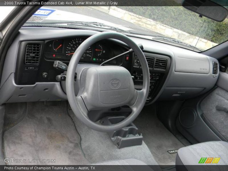 Dashboard of 2000 Tacoma Extended Cab 4x4