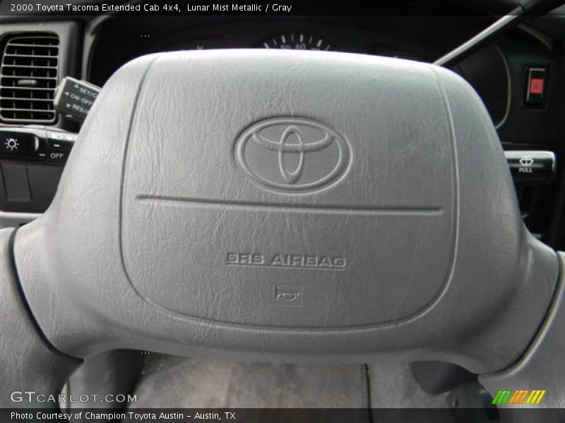Lunar Mist Metallic / Gray 2000 Toyota Tacoma Extended Cab 4x4