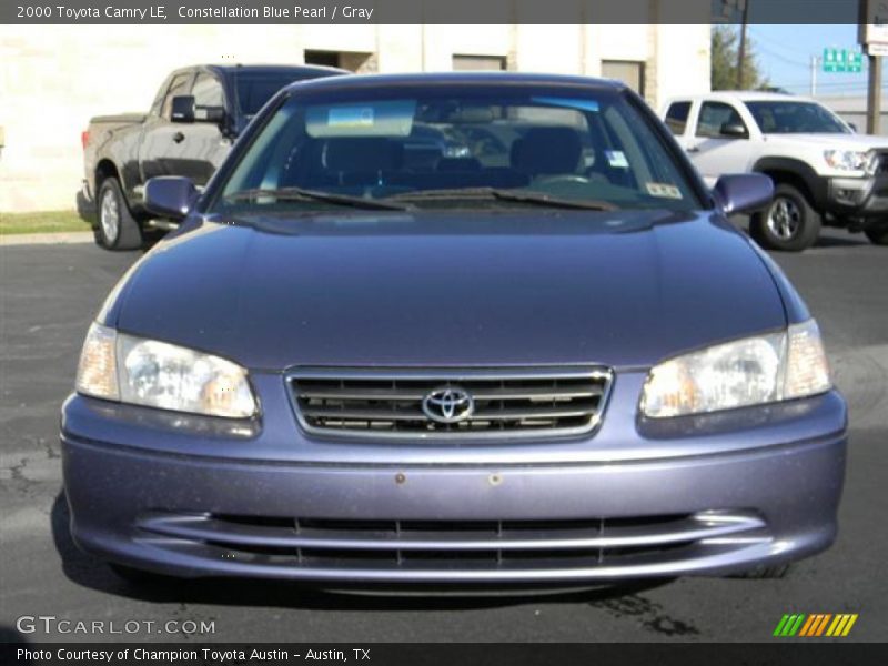 Constellation Blue Pearl / Gray 2000 Toyota Camry LE