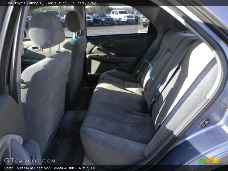 Constellation Blue Pearl / Gray 2000 Toyota Camry LE
