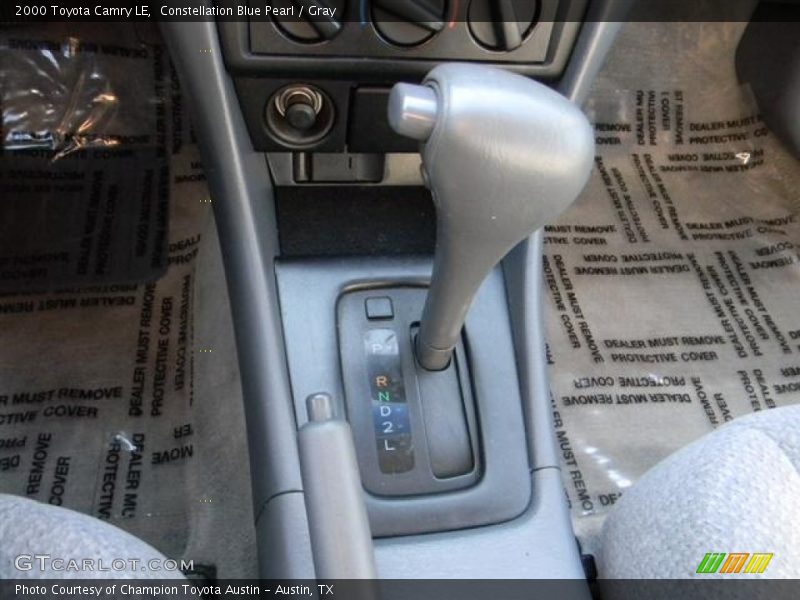 Constellation Blue Pearl / Gray 2000 Toyota Camry LE