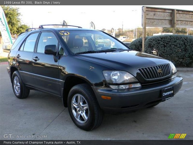 Black Onyx / Ivory 1999 Lexus RX 300