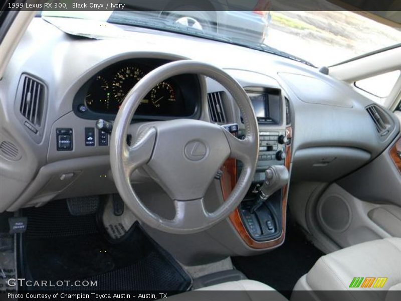 Black Onyx / Ivory 1999 Lexus RX 300