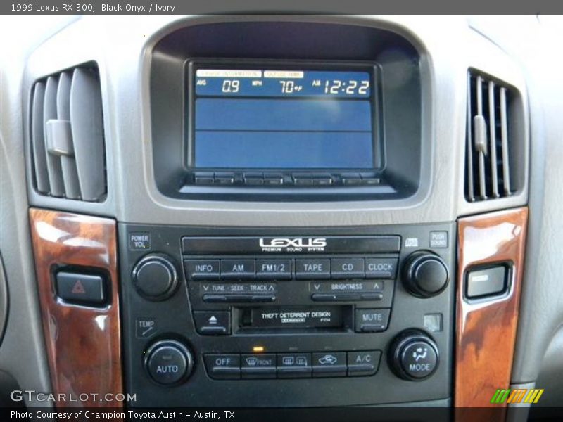 Black Onyx / Ivory 1999 Lexus RX 300