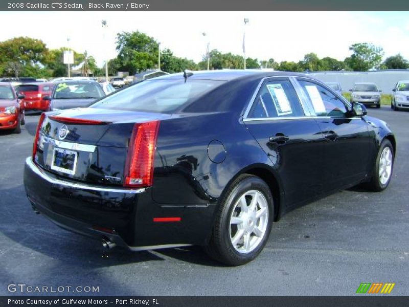 Black Raven / Ebony 2008 Cadillac CTS Sedan
