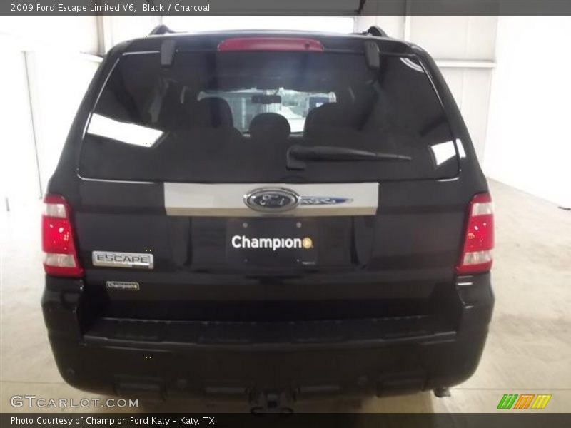 Black / Charcoal 2009 Ford Escape Limited V6