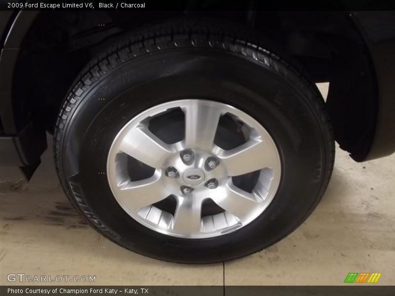 Black / Charcoal 2009 Ford Escape Limited V6